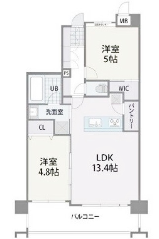 物件○○の間取り図