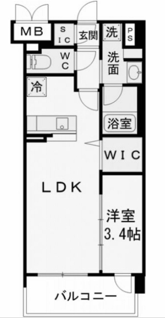 物件○○の間取り図