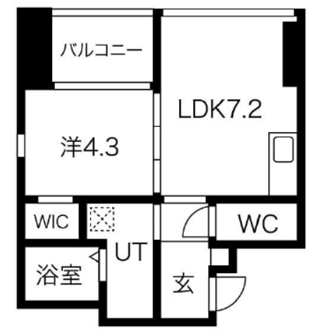 物件○○の間取り図