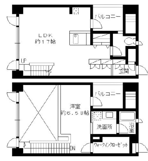 物件○○の間取り図