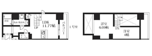 物件○○の間取り図