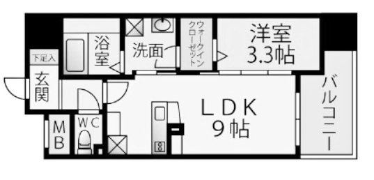 物件○○の間取り図