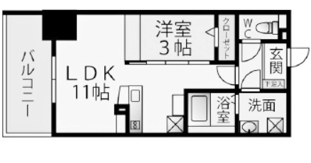 物件○○の間取り図