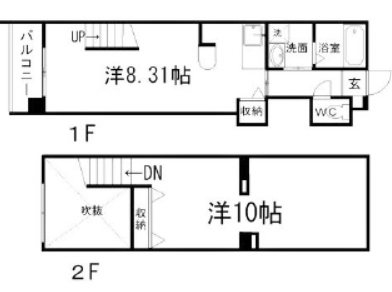 物件○○の間取り図