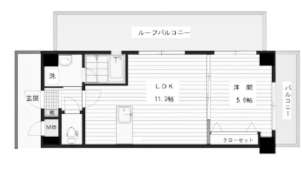 物件○○の間取り図