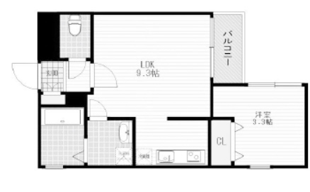 物件○○の間取り図