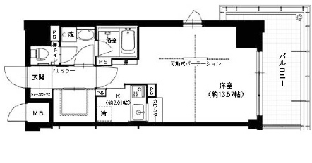 物件○○の間取り図