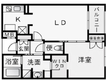 物件○○の間取り図