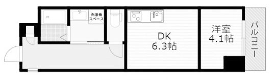 物件○○の間取り図