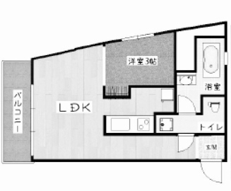 物件○○の間取り図