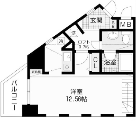 物件○○の間取り図