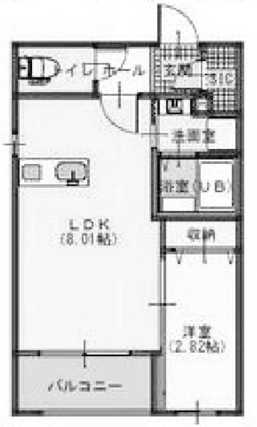 物件○○の間取り図