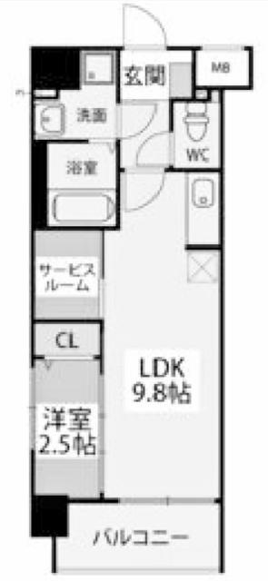 物件○○の間取り図