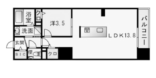 物件○○の間取り図