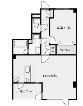 物件○○の間取り図