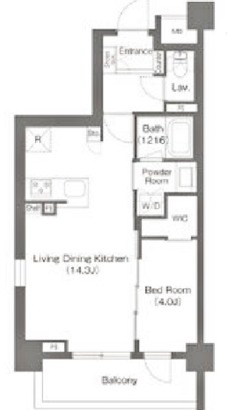 物件○○の間取り図