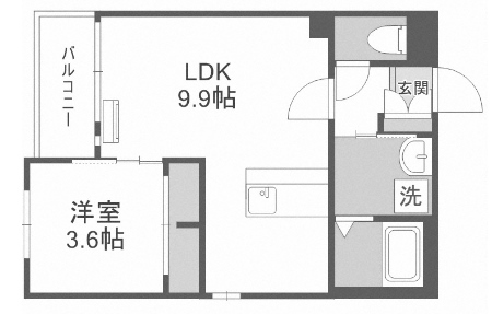 物件○○の間取り図