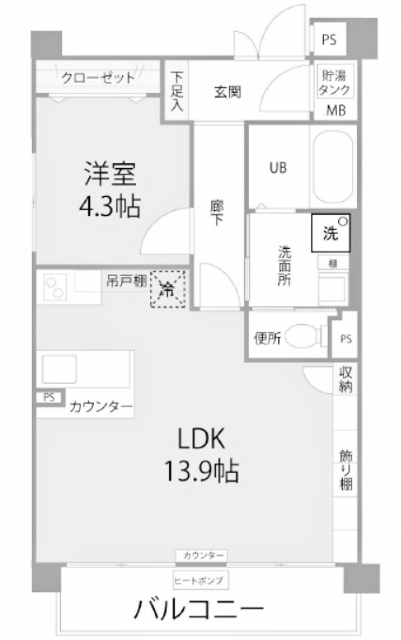 物件○○の間取り図