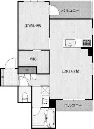 物件○○の間取り図