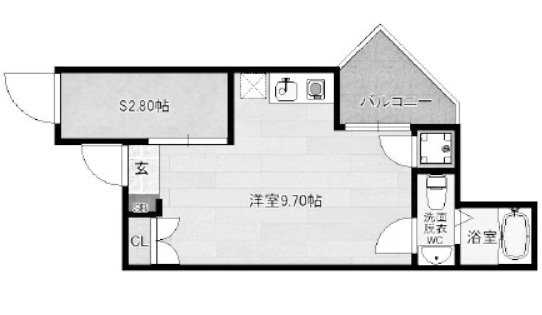 物件○○の間取り図