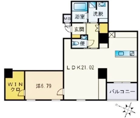 物件○○の間取り図