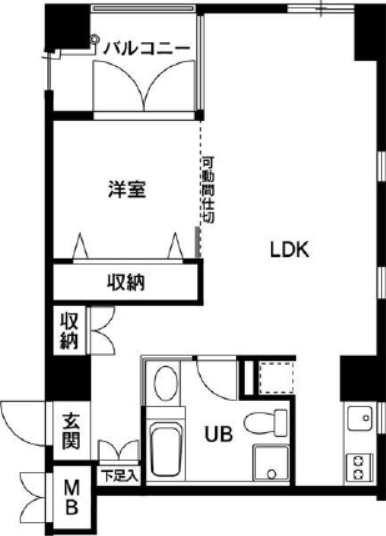 物件○○の間取り図