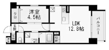 物件○○の間取り図