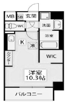 物件○○の間取り図