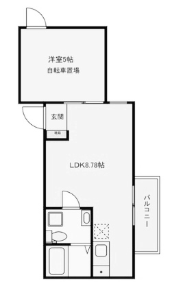 物件○○の間取り図