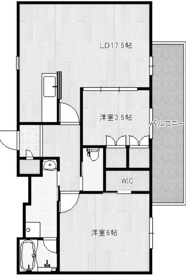 物件○○の間取り図