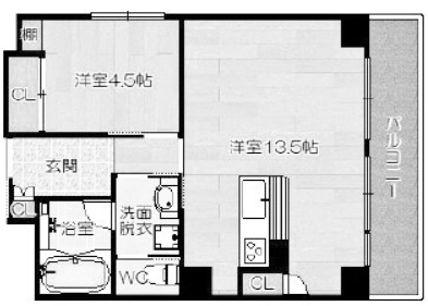 物件○○の間取り図