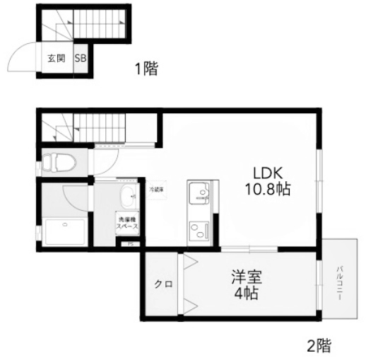 物件○○の間取り図