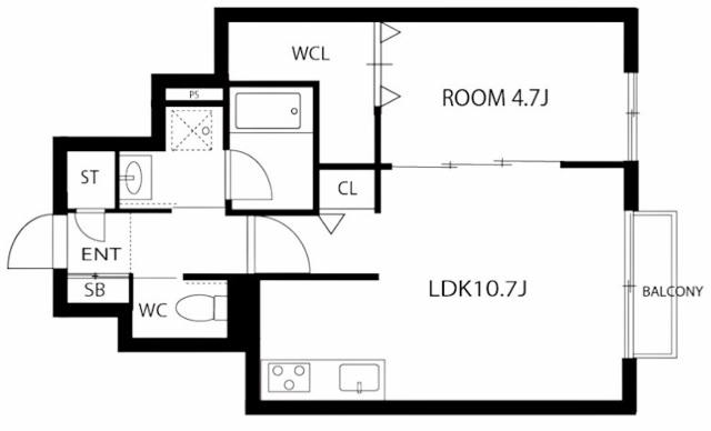 物件○○の間取り図