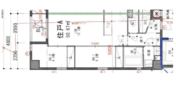 物件○○の間取り図