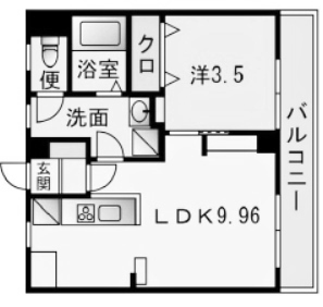 物件○○の間取り図