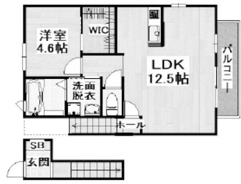 物件○○の間取り図