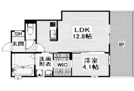 物件○○の間取り図