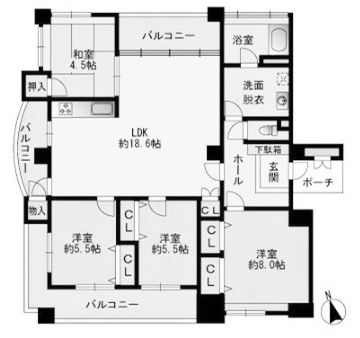 物件○○の間取り図