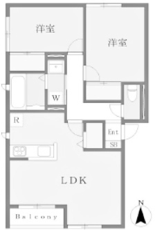 物件○○の間取り図