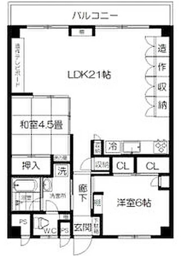 物件○○の間取り図