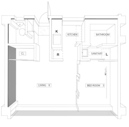 物件○○の間取り図