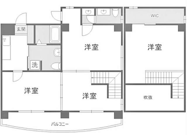 物件○○の間取り図