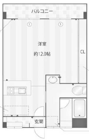 物件○○の間取り図