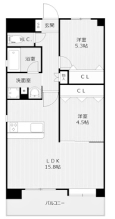 物件○○の間取り図