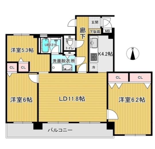 物件○○の間取り図