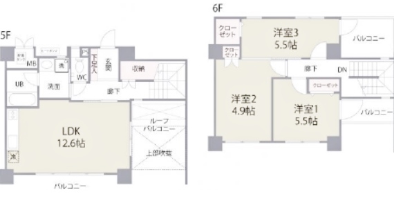 物件○○の間取り図