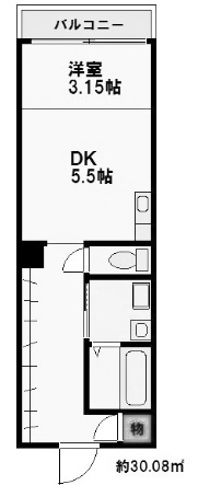 物件○○の間取り図