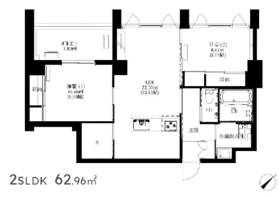 物件○○の間取り図