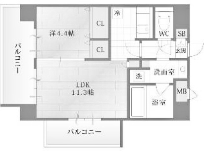 物件○○の間取り図