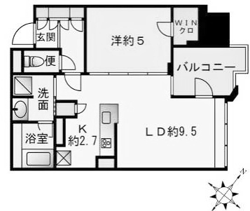 物件○○の間取り図